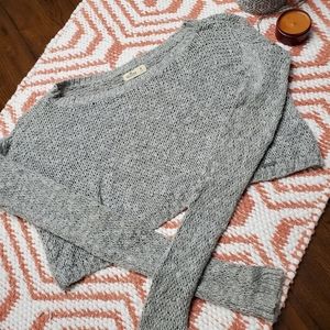 Cropped Knitted Sweater